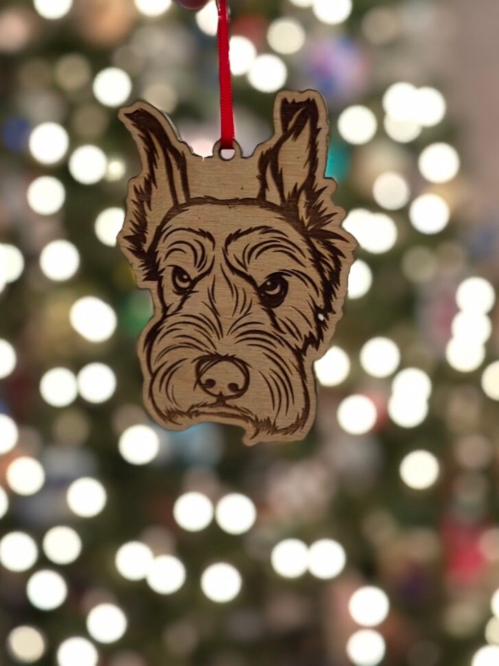 Custom Pet Photo Christmas Decoration, Personalized Pet Portrait Bauble, Dog Mom Dad Gift for Dog Lover, Pet Ornament, Animal Lover Gift