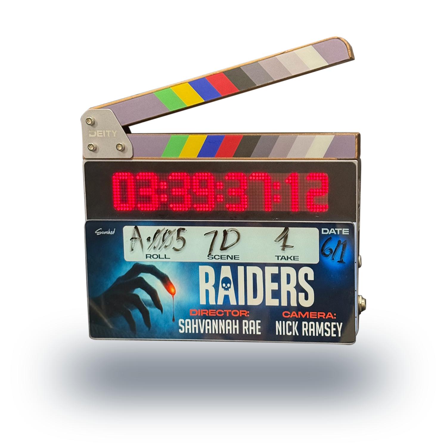 Custom Slate Overlay For Existing Timecode Slates