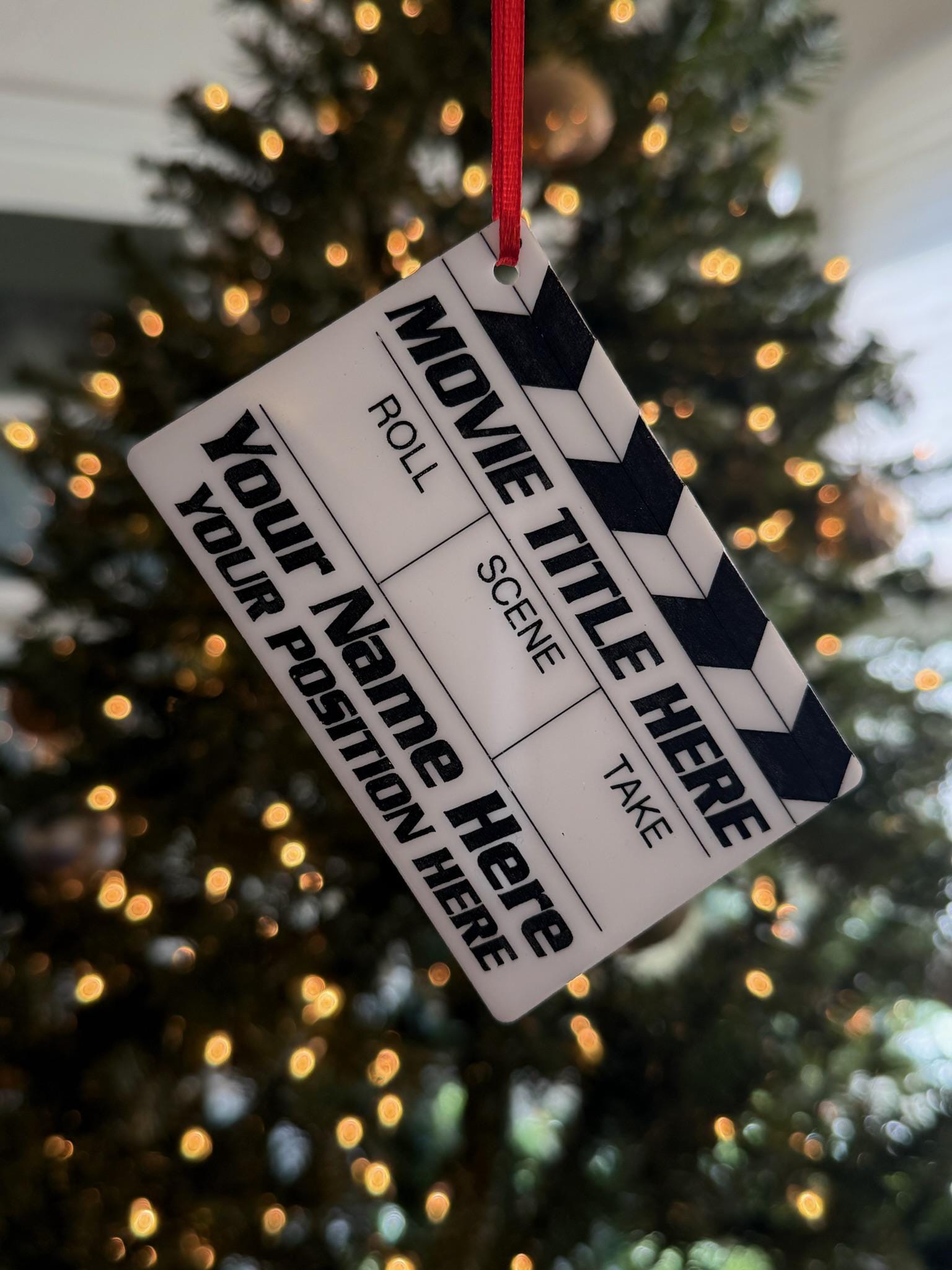 Custom Slate Ornament