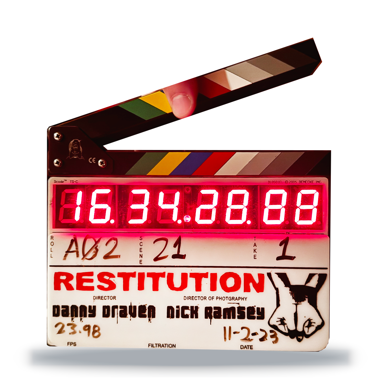 Custom Slate Overlay For Existing Timecode Slates
